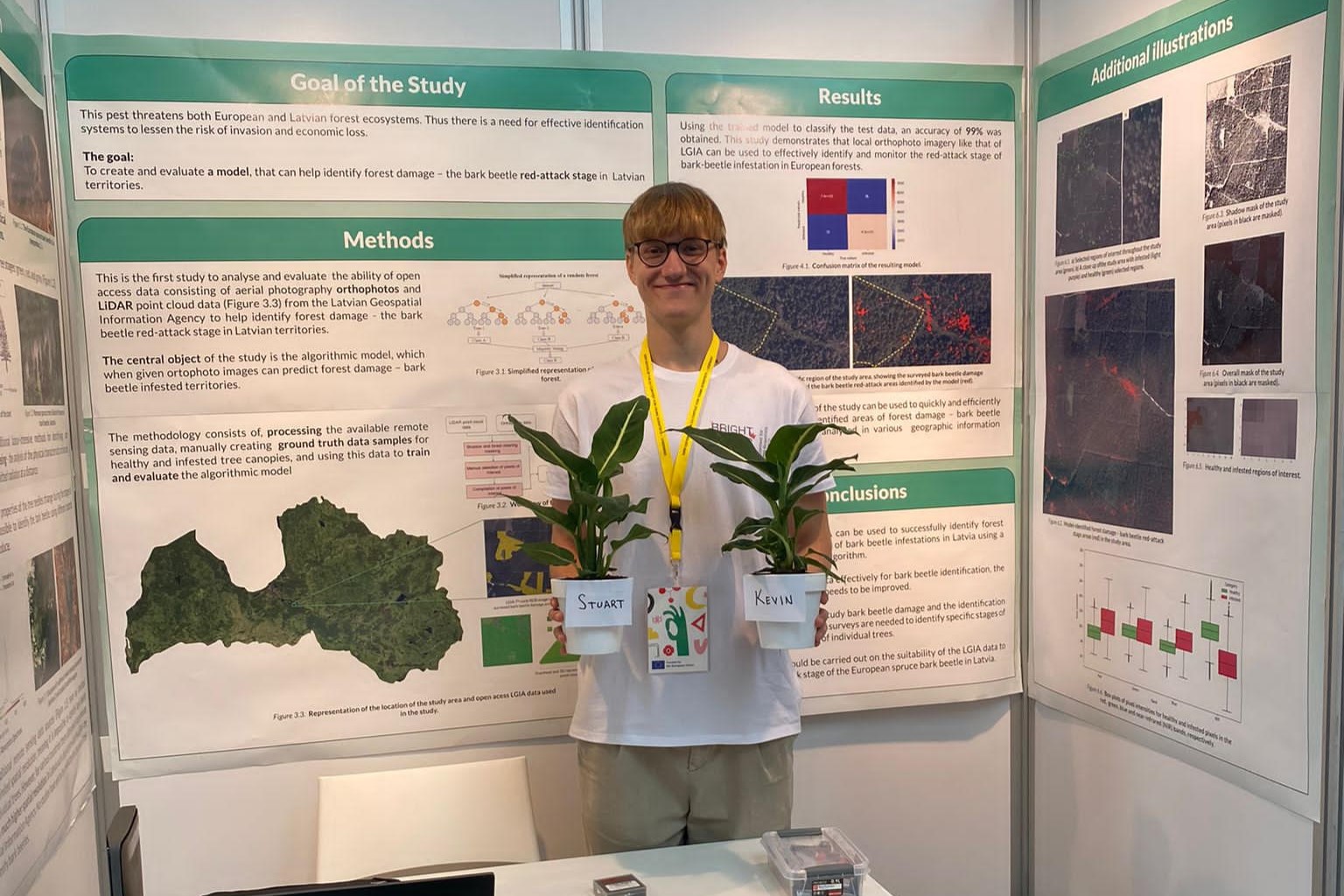 booth at EUCYS2022